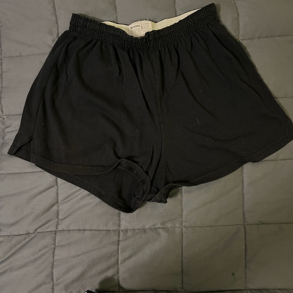 Soffe Women's Black Athletic Shorts